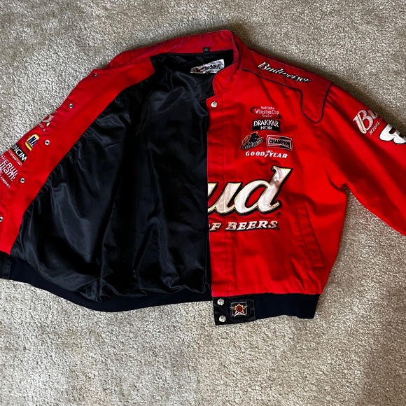 Budweiser NASCAR jacket KIDS LARGE - Picture 3 of 3